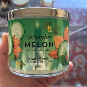 NEW Bath and Body Works Cucumber Melon Candle